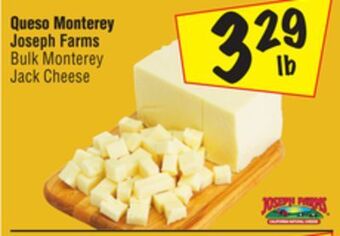 El Super Joseph farms bulk monterey jack cheese offer