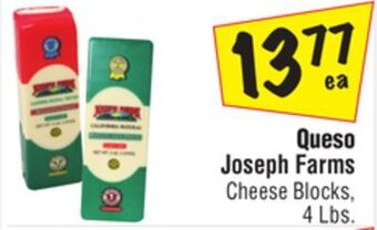 El Super Joseph farms cheese blocks offer