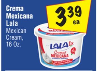 El Super Lala mexican cream offer
