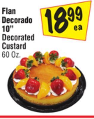 El Super 10 decorated custard offer