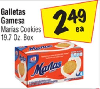El Super Gamesa marías cookies offer