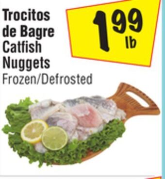 El Super Catfish nuggets offer