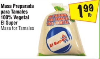 El Super Masa for tamales offer