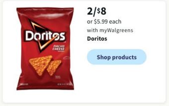 Walgreens Doritos offer