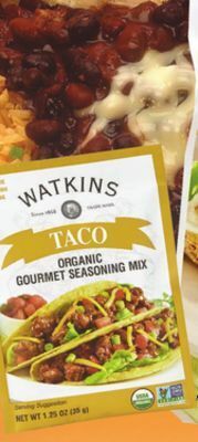 Menards Watkins organic taco seasoning mix - 1 oz offer