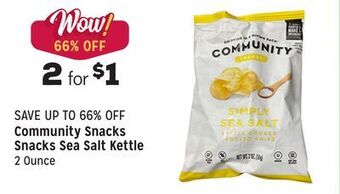 Grocery Outlet Snacks sea salt kettle offer