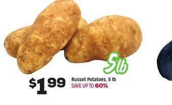 Grocery Outlet Russet potatoes, 5 lb offer