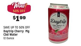Grocery Outlet Cherry mg cbd water offer