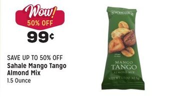 Grocery Outlet Mango tango almond mix offer