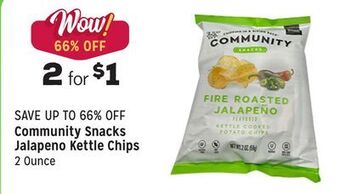 Grocery Outlet Jalapeno kettle chips offer