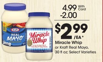 Kroger Miracle whip offer