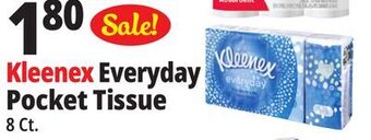 Ocean State Job Lot Kleenex everyday facial tissue, 8 count offer