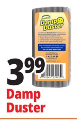 Ocean State Job Lot Scrub daddy damp duster offer