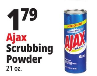 Ocean State Job Lot Ajax scrubbing powder offer