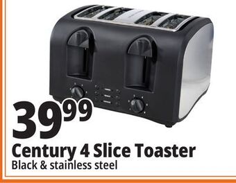Ocean State Job Lot Century 4 slice toaster offer