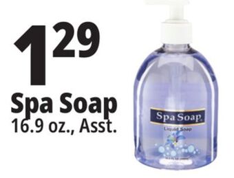 Ocean State Job Lot Spa soap clear liquid soap, 16.9 oz offer