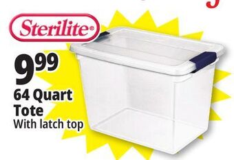 Ocean State Job Lot Sterilite 64 quart tote offer