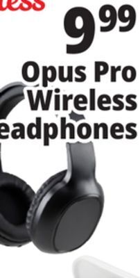 Ocean State Job Lot Opus pro wireless headphones offer