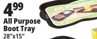 Ocean State Job Lot Indoor and outdoor all purpose boot tray, 15 x 28 offer