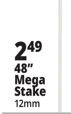 Ocean State Job Lot 48 mega fiberglass driveway stake offer