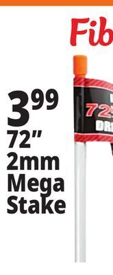 Ocean State Job Lot 72 mega fiberglass driveway stake offer