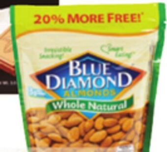 Ocean State Job Lot Blue diamond almonds offer