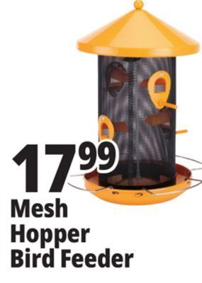 Ocean State Job Lot Yankee trader mesh hopper bird feeder offer