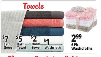 Ocean State Job Lot Towels offer