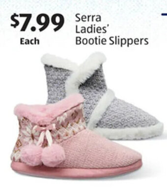 Serra Ladies' Bootie Slippers