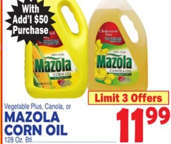 Bravo Supermarkets Mazola corn oil offer