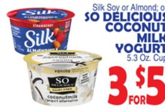 Bravo Supermarkets So delicious coconut milk yogurt offer