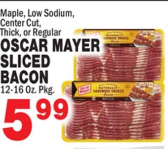 Bravo Supermarkets Oscar mayer sliced bacon offer