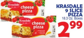 Bravo Supermarkets Krasdale 9 slice pizza offer