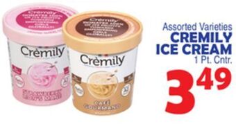 Bravo Supermarkets Cremily ice cream offer