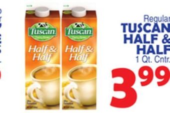 Bravo Supermarkets Tuscan half & half offer