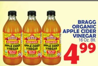 Bravo Supermarkets Bragg organic apple cider vinegar offer