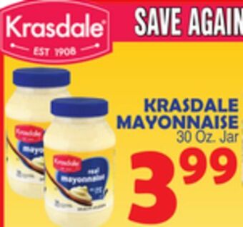 Bravo Supermarkets Krasdale mayonnaise offer