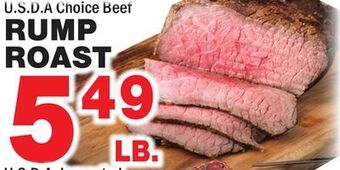 Bravo Supermarkets Rump roast offer