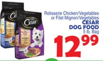 Bravo Supermarkets Cesar dog food offer