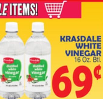 Bravo Supermarkets Krasdale white vinegar offer