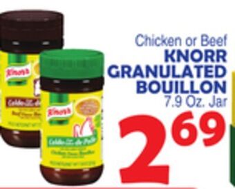 Bravo Supermarkets Knorr granulated bouillon offer