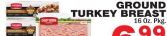 Bravo Supermarkets Ground turkey breast offer
