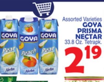 Bravo Supermarkets Goya prisma nectar offer