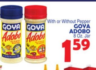 Bravo Supermarkets Goya adobo offer