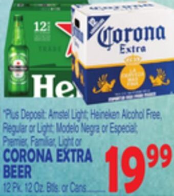 Bravo Supermarkets Corona extra beer offer