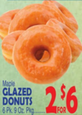 Bravo Supermarkets Glazed donuts offer