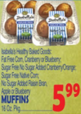 Bravo Supermarkets Isabella's muffins offer