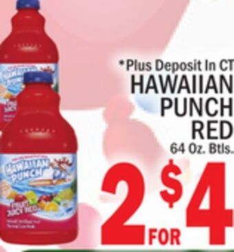 C Town Hawaiian punch red offer