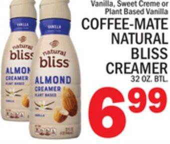 C Town Coffee-mate natural bliss creamer offer