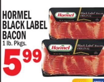 C Town Hormel black label bacon offer